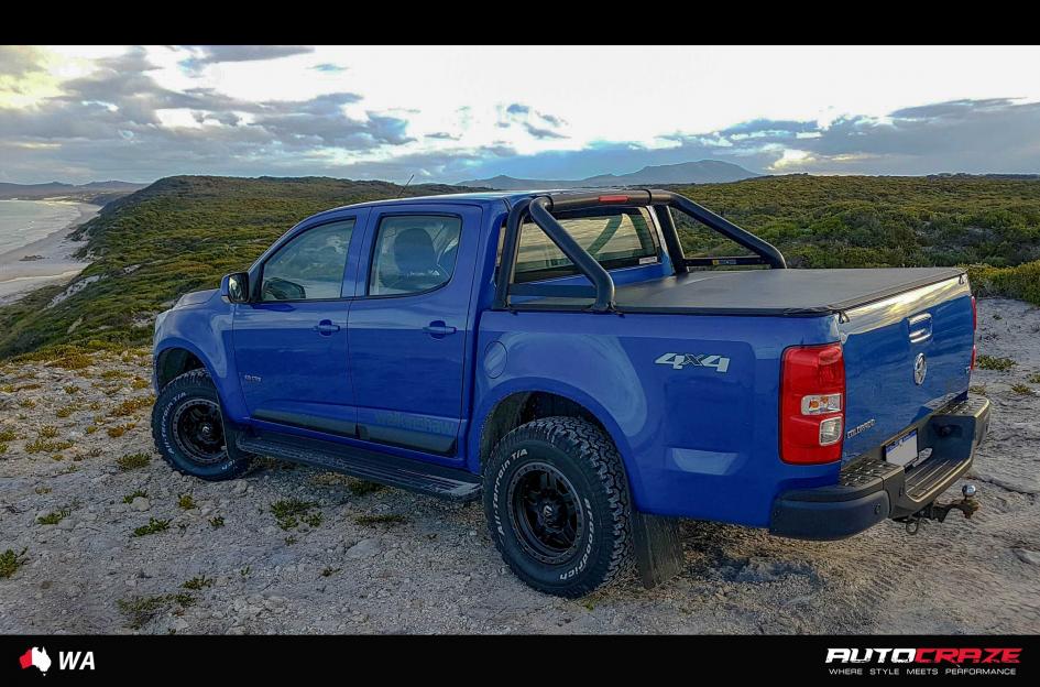 HOLDEN COLORADO ANZA MATTE BLACK WITH ANTHRACITE RING